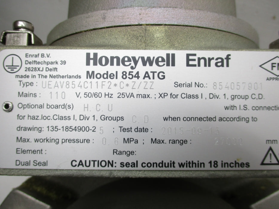 HONEYWELL 854 ATG UEAV854C11F2*C*Z/ZZ NSNP