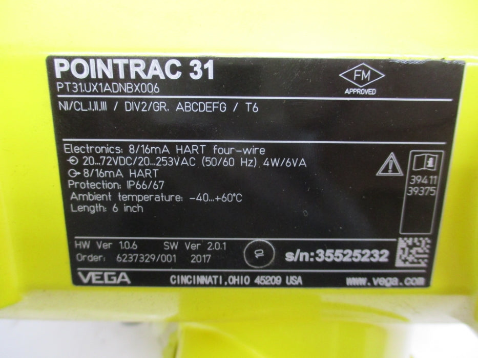 VEGA PT31.UX1ADNBX006 NSNP