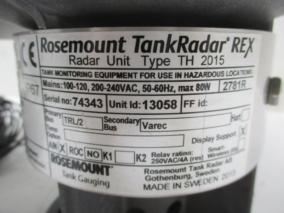 ROSEMOUNT RTG3900 NSMP