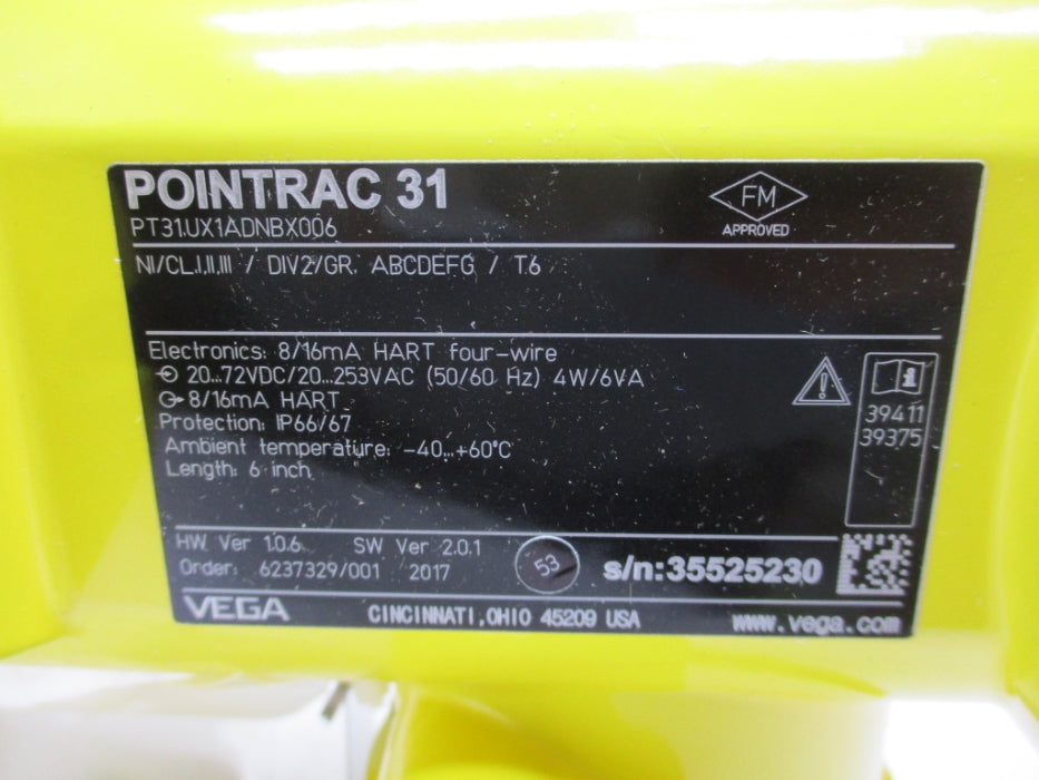VEGA PT31.UX1ADNBX006 NSNP