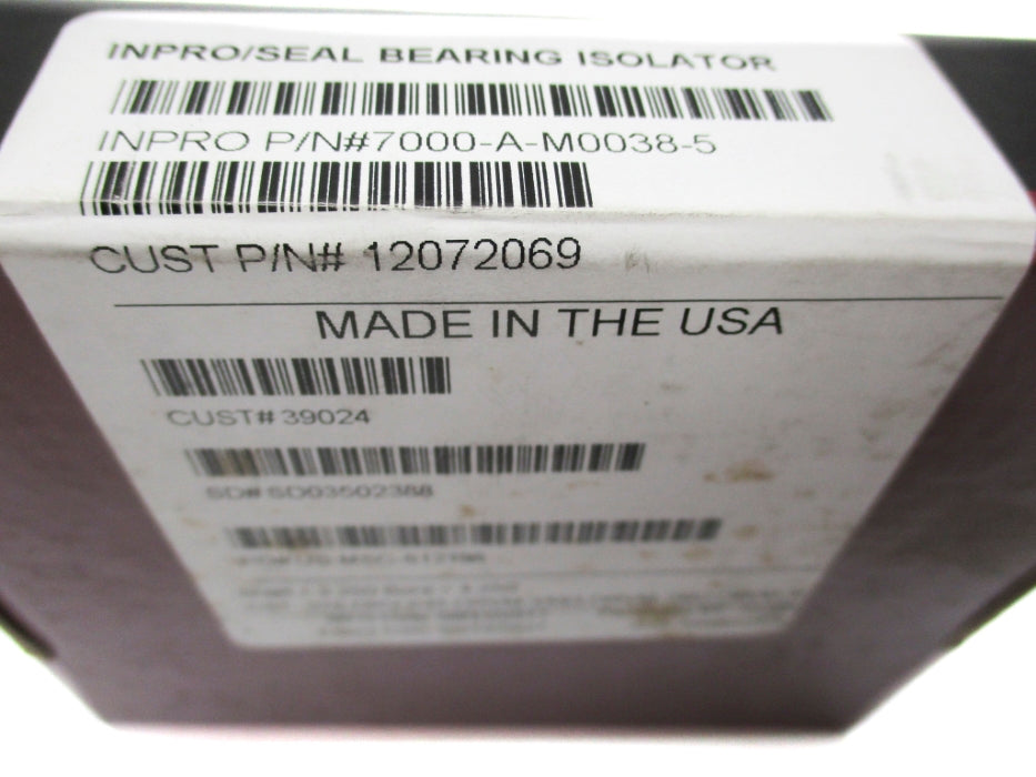 INPRO/SEAL 7000-A-M0038-5 NSFS