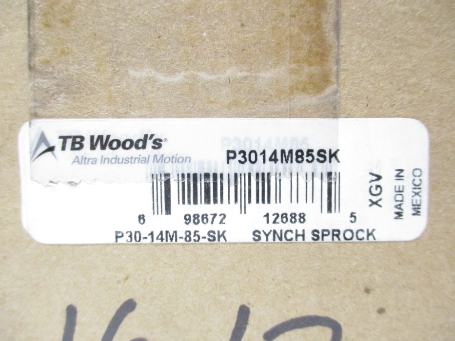 TB WOODS P3014M85SK NSFS