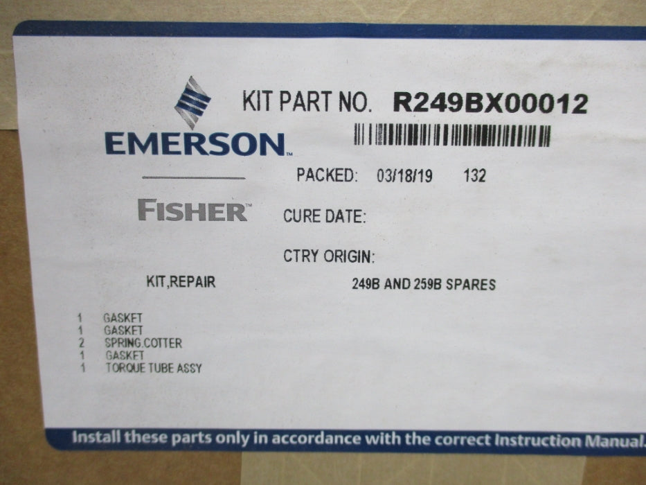 EMERSON R249BX00012 NSFS