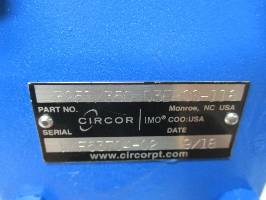 CIRCOR 3251/350D3EBCS-118 NSNP