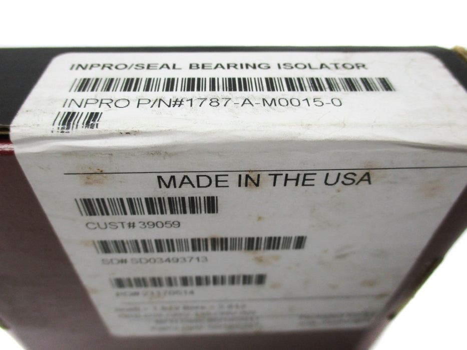 INPRO/SEAL 1787-A-M0015-0 NSFS