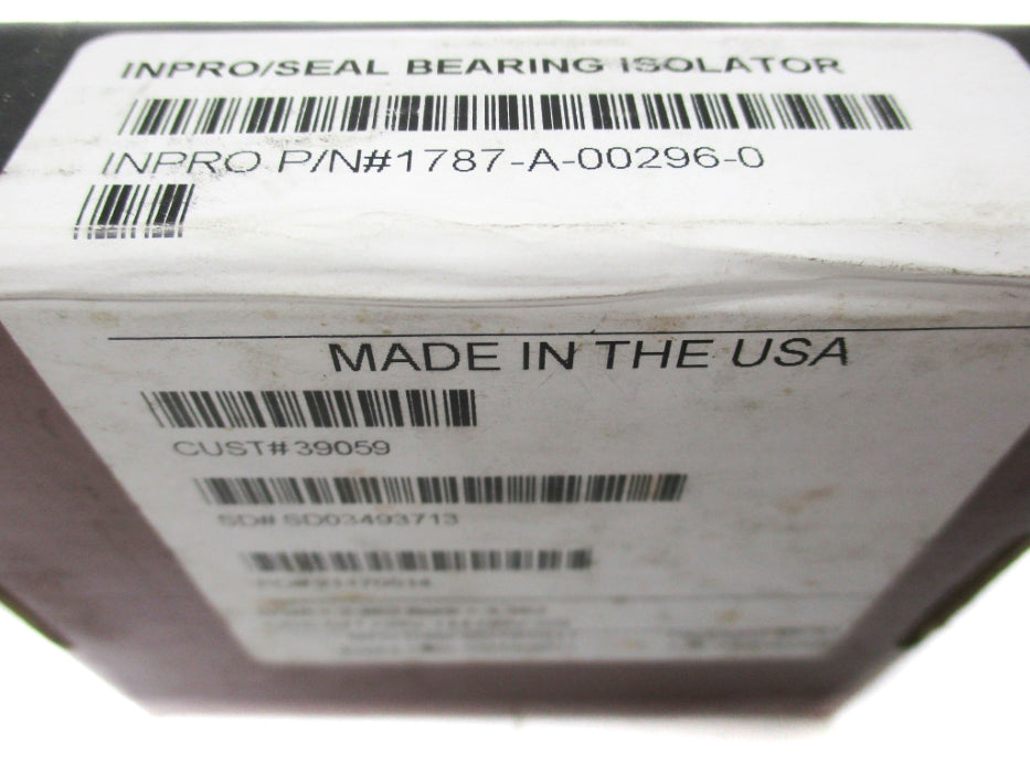 INPRO/SEAL 1787-A-00296-0 NSFS