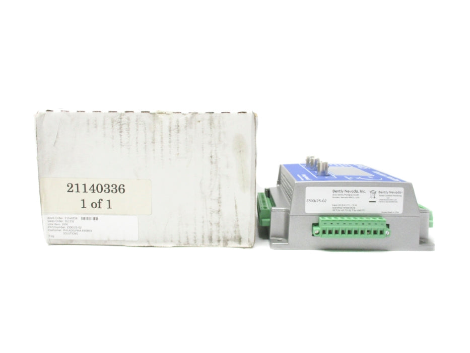 BENTLY NEVADA 2300/25-02 NSMP
