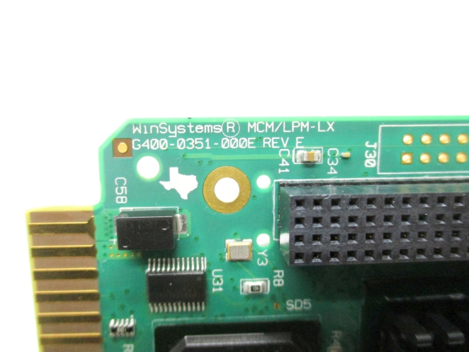 WINSYSTEMS G400-0351-000E REV. E NSNP