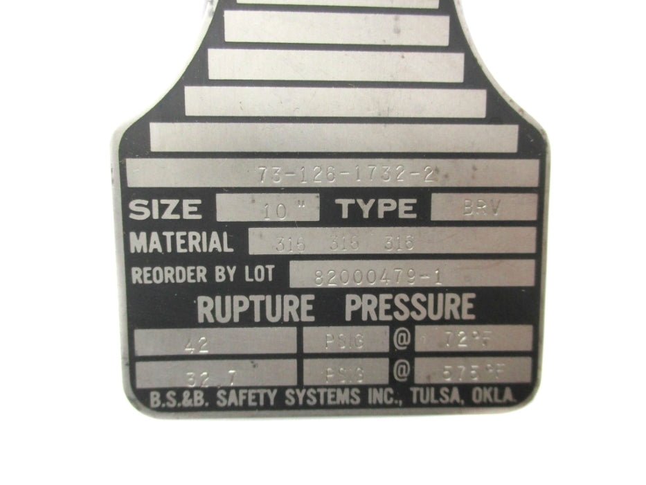 BS&B BRV-10 42PSIG NSNP
