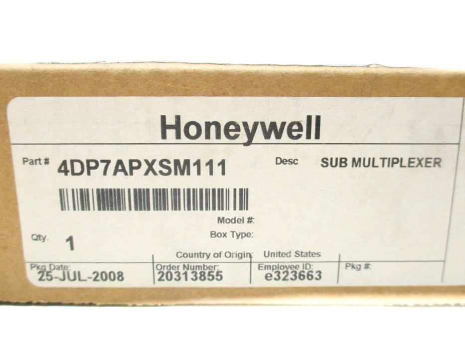 HONEYWELL 4DP7APXSM111 NSMP