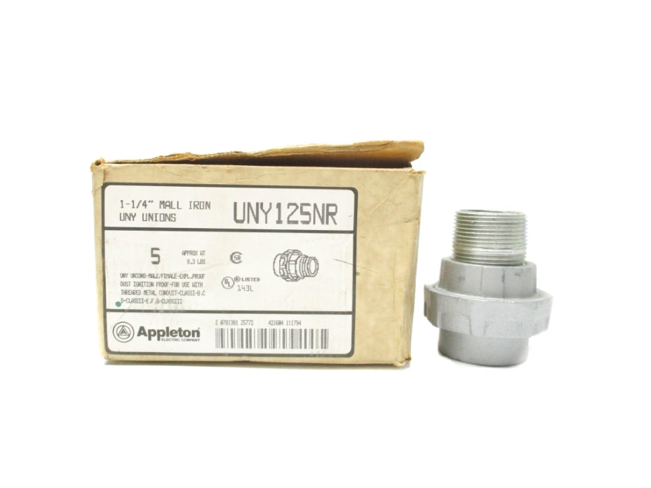 APPLETON UNY125NR (PKG OF 5) NSMP