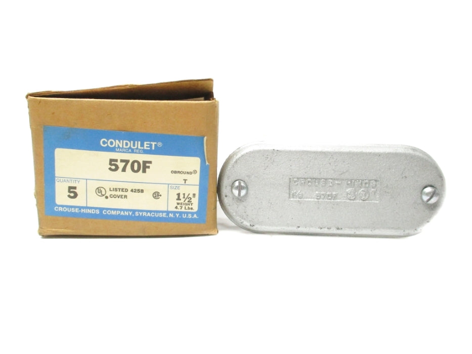 CROUSE HINDS 570F (PKG OF 5) NSMP