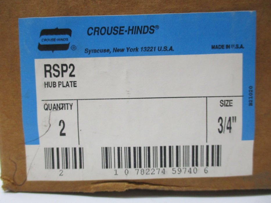 CROUSE HINDS RSP2 (PKG OF 2) NSMP