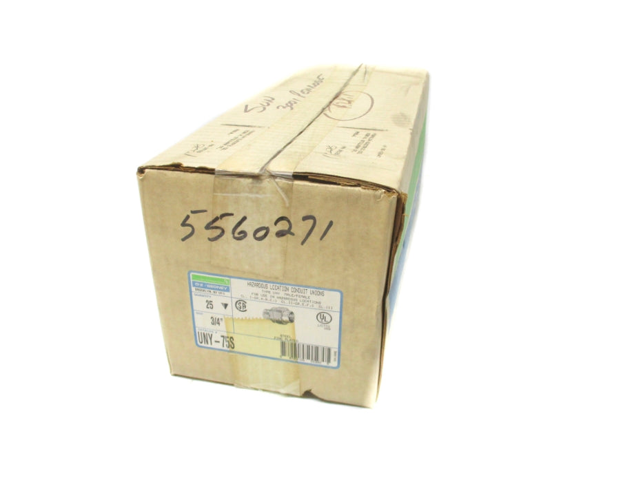 GENERAL SIGNAL UNY-75S (PKG OF 25) NSFS