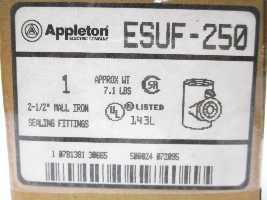 APPLETON ESUF-250 NSMP