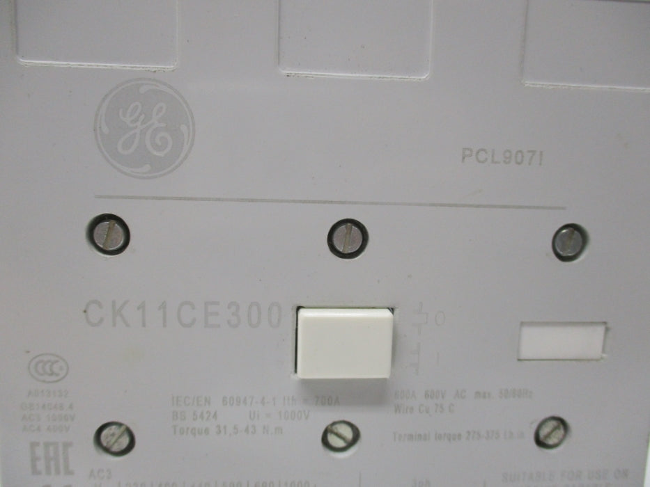 GENERAL ELECTRIC CK11CE300 UNMP