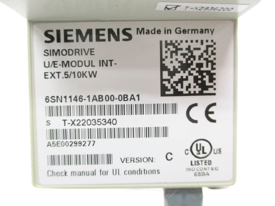 SIEMENS 6SN1146-1AB00-0BA1 UNMP
