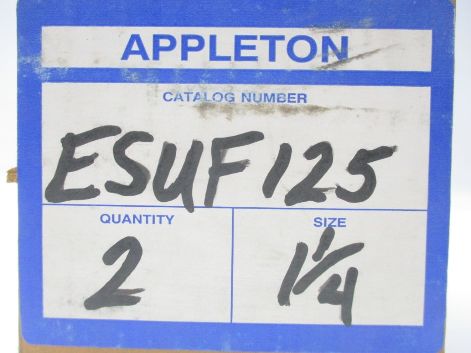 APPLETON ESUF125 (PKG OF 2) NSMP