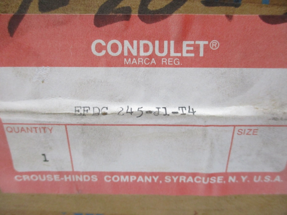 CROUSE HINDS EFDC245-J1-T4 NSFS