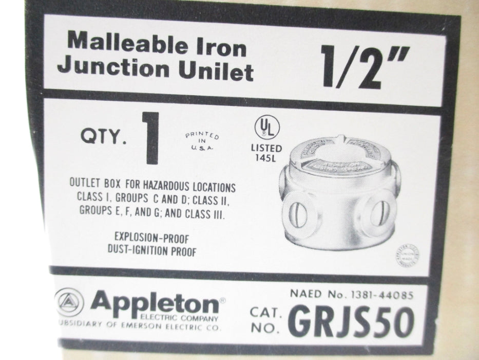 APPLETON GRJS50 NSMP