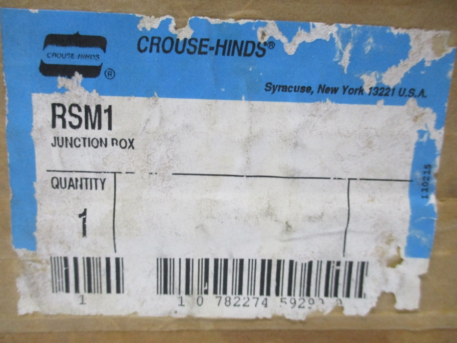CROUSE HINDS RSM1 NSMP