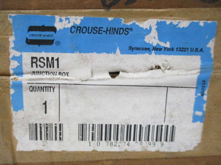 CROUSE HINDS RSM1 NSFS