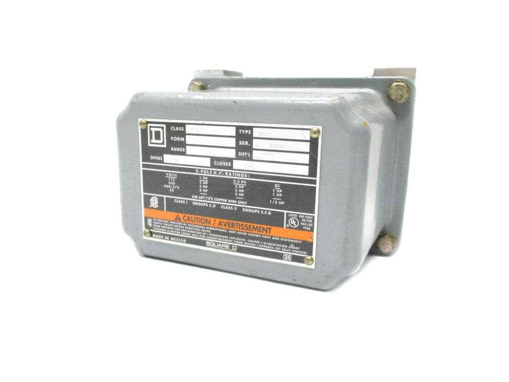 SQUARE D 9013GHR2 SER. C NSNP