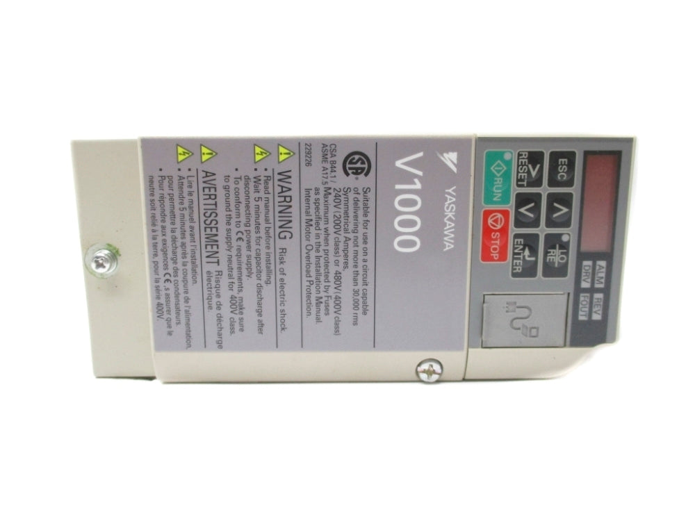YASKAWA CIMR-VU2A0001FAA NSMP