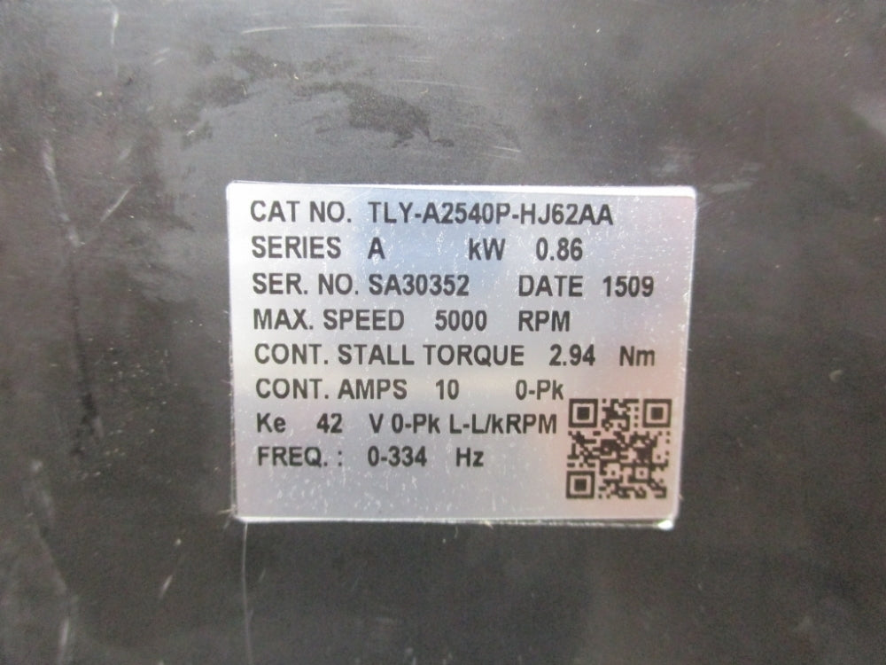 ALLEN BRADLEY TLY-A2540P-HJ62AA SER. A NSMP