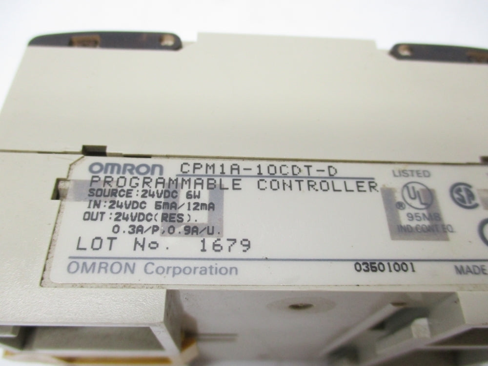 OMRON CPM1A-10CDT-D UNMP