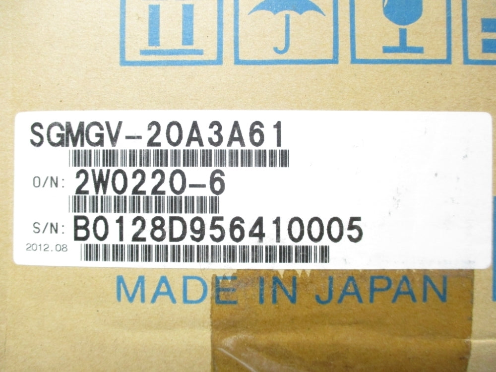 YASKAWA SGMGV-20A3A61 NSMP