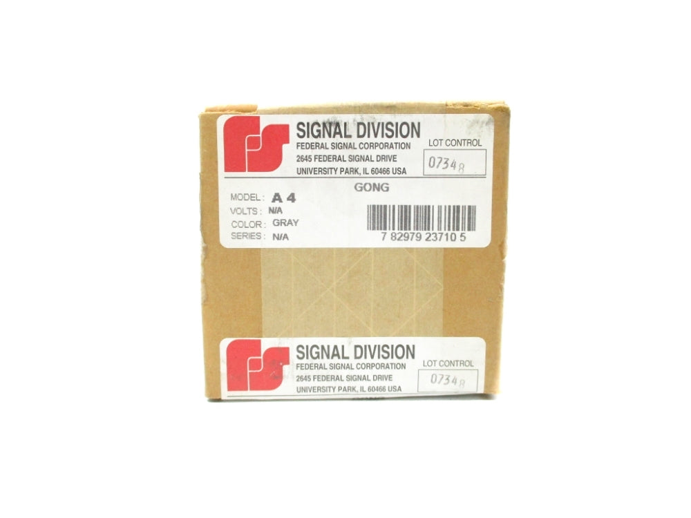 FEDERAL SIGNAL A4 NSFS