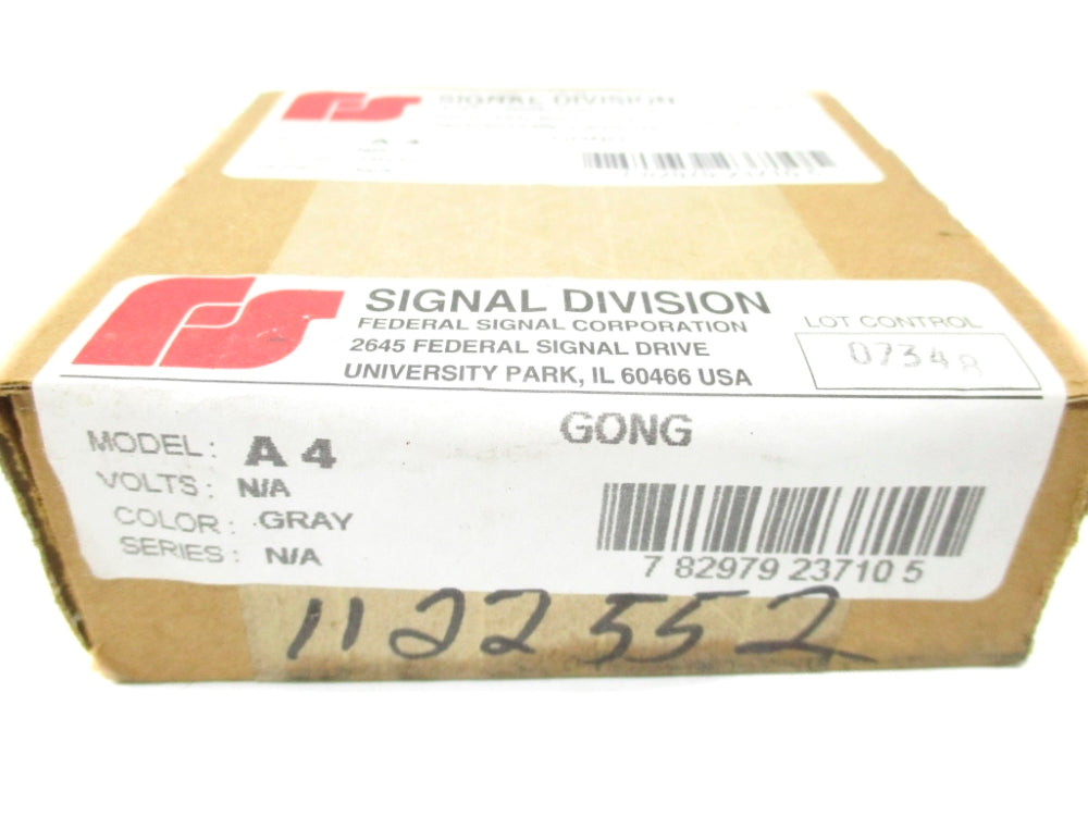 FEDERAL SIGNAL A4 NSFS