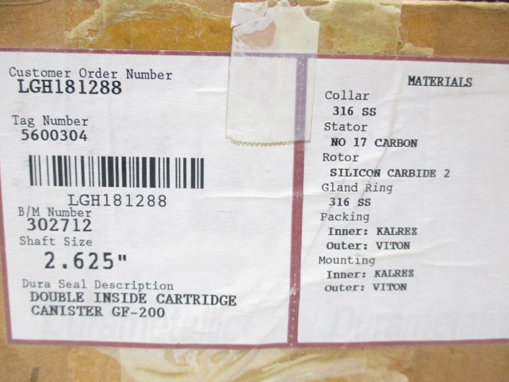 DURA SEAL LGH181288 NSMP
