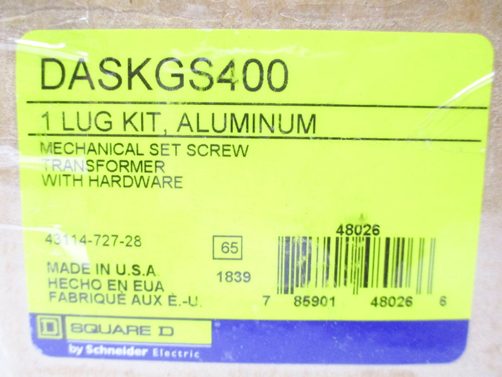 SQUARE D DASKGS400 NSMP