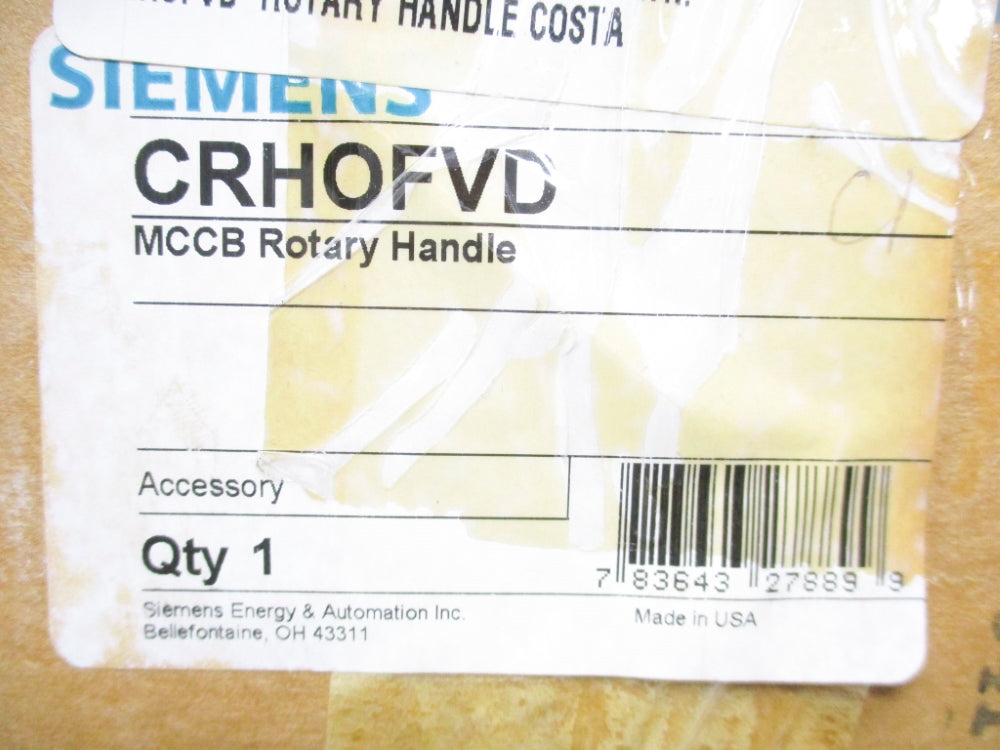 SIEMENS CRHOFVD NSMP