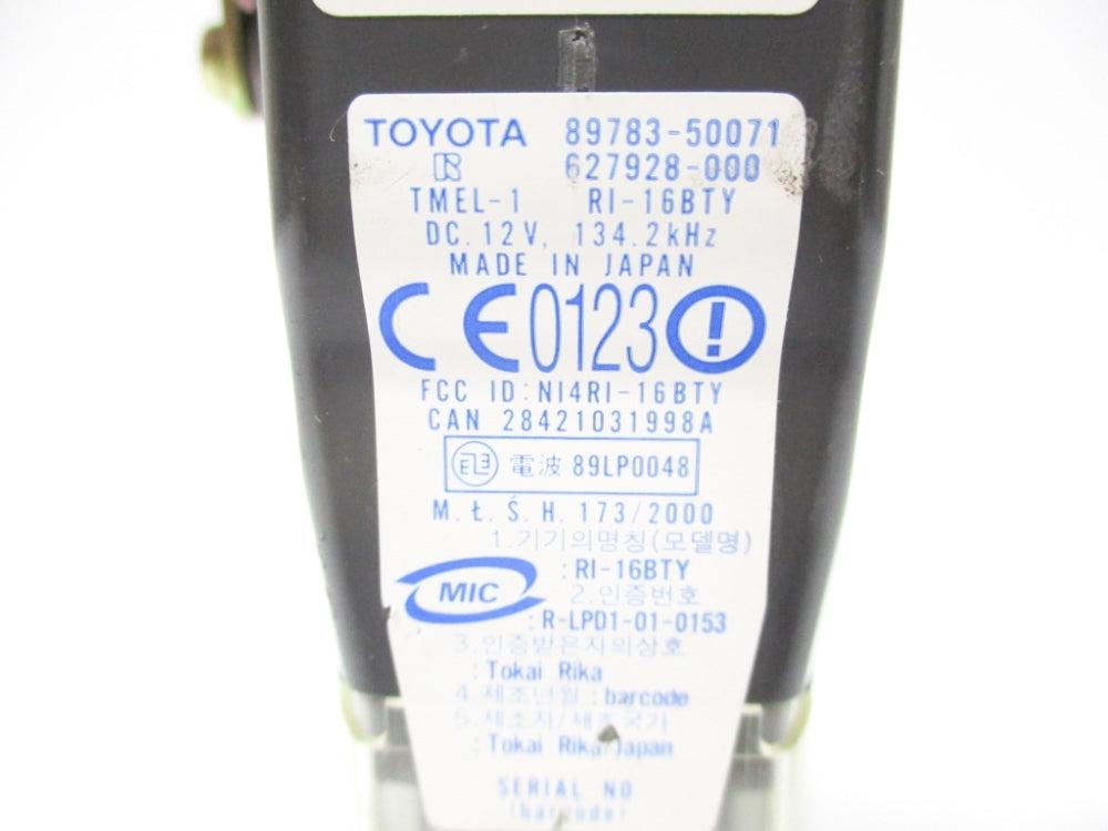 TOYOTA 89783-50071 UNMP