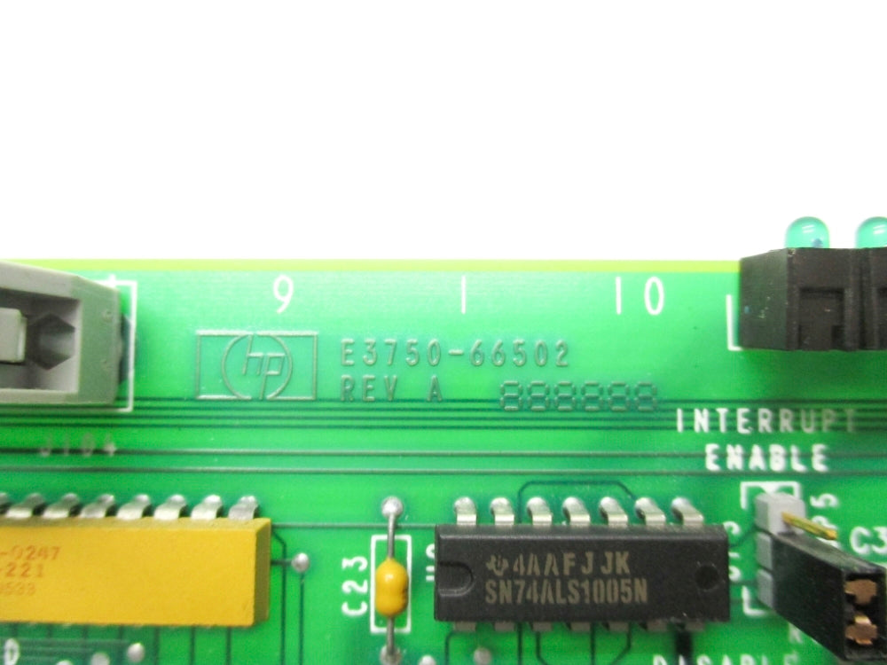 HP E3750-66502 REV. A UNMP