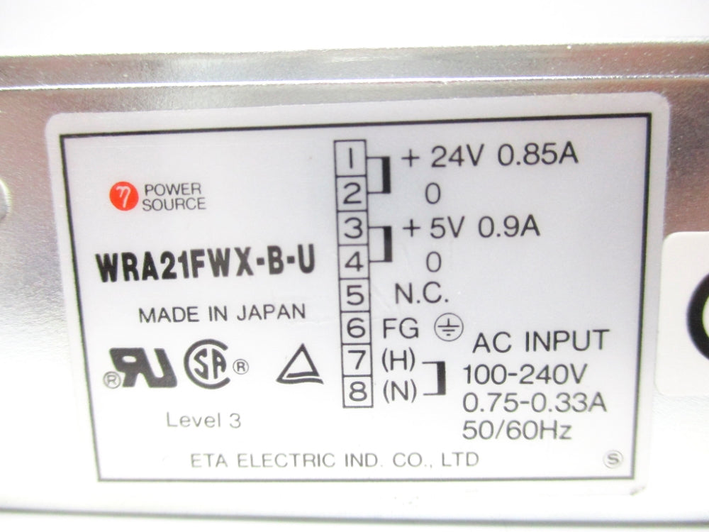 POWER SOURCE WRA21FWX-B-U NSNP