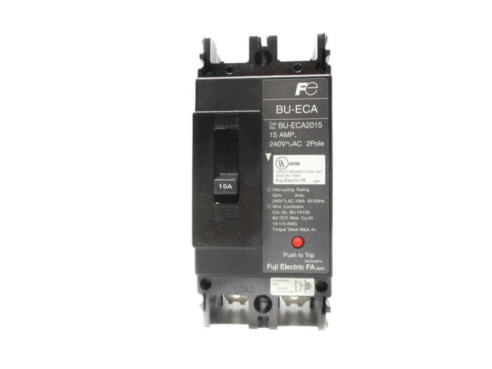 FUJI ELECTRIC BU-ECA2015 240VAC 15A NSNP