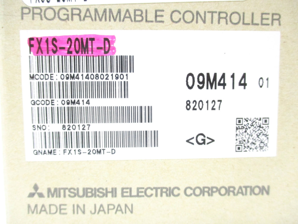 MITSUBISHI FX1S-20MT-D NSMP