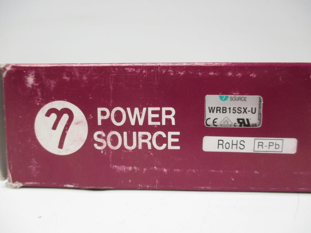 POWER SOURCE WRB15SX-U 115-230V 1.2A NSMP