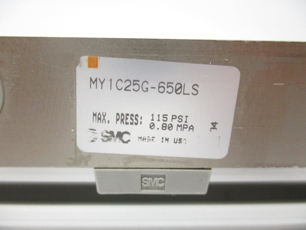 SMC MY1C25G-650LS 115PSI NSNP
