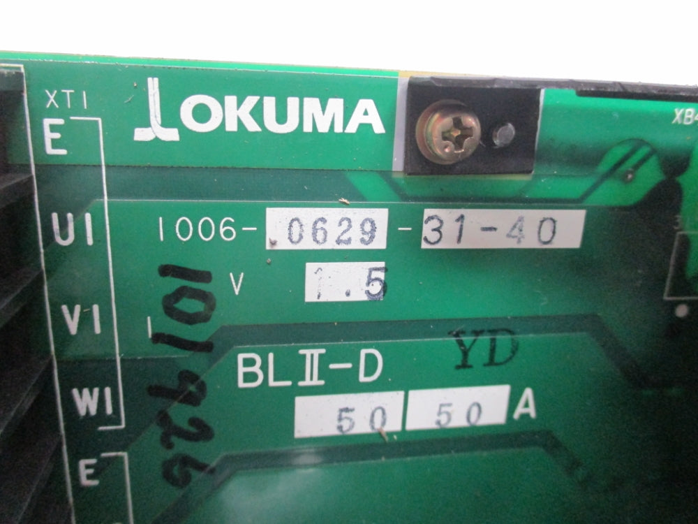 OKUMA I006-0629-31-40 BLII-D50A UNMP