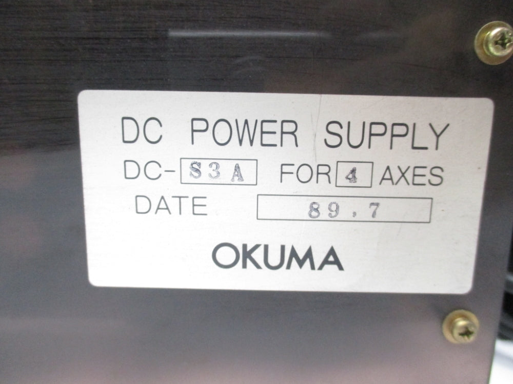 OKUMA DC-S3A UNMP