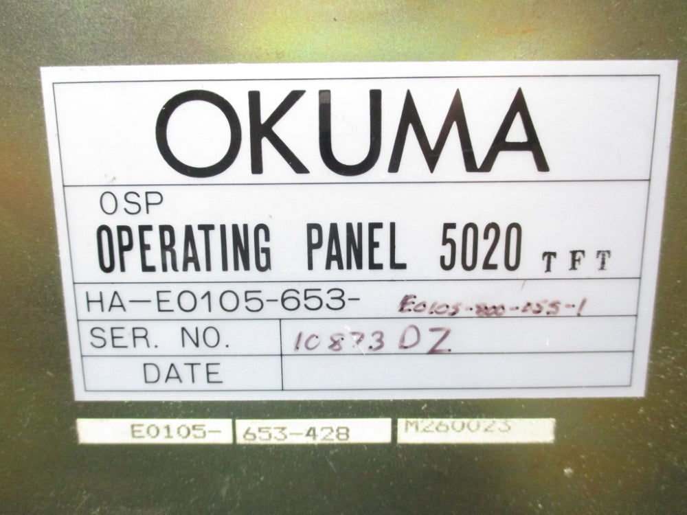 OKUMA HA-E0105-653 E0105-653-428 UNMP