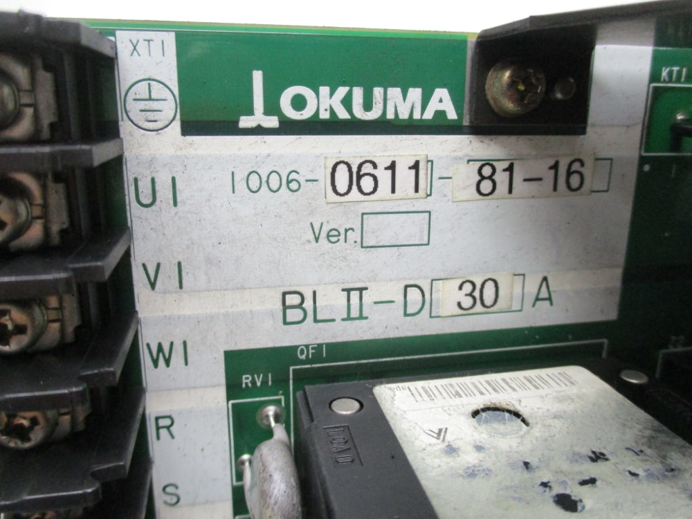 OKUMA I006-0611-81-16 BLII-D30A UNMP