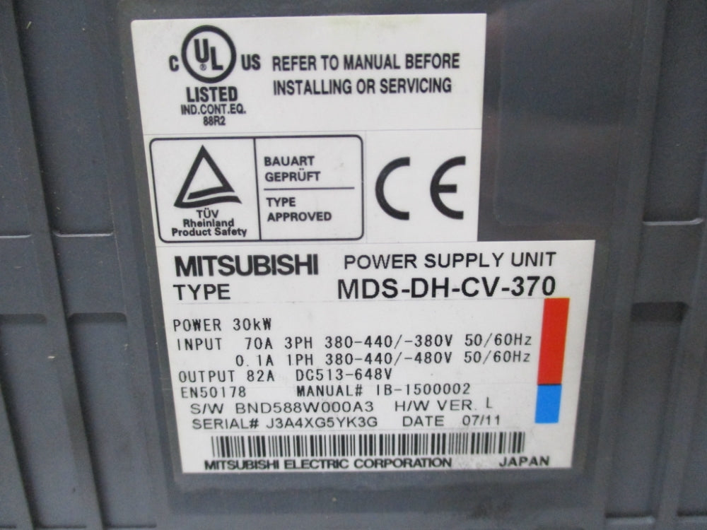 MITSUBISHI MDS-DH-CV-370 UNMP