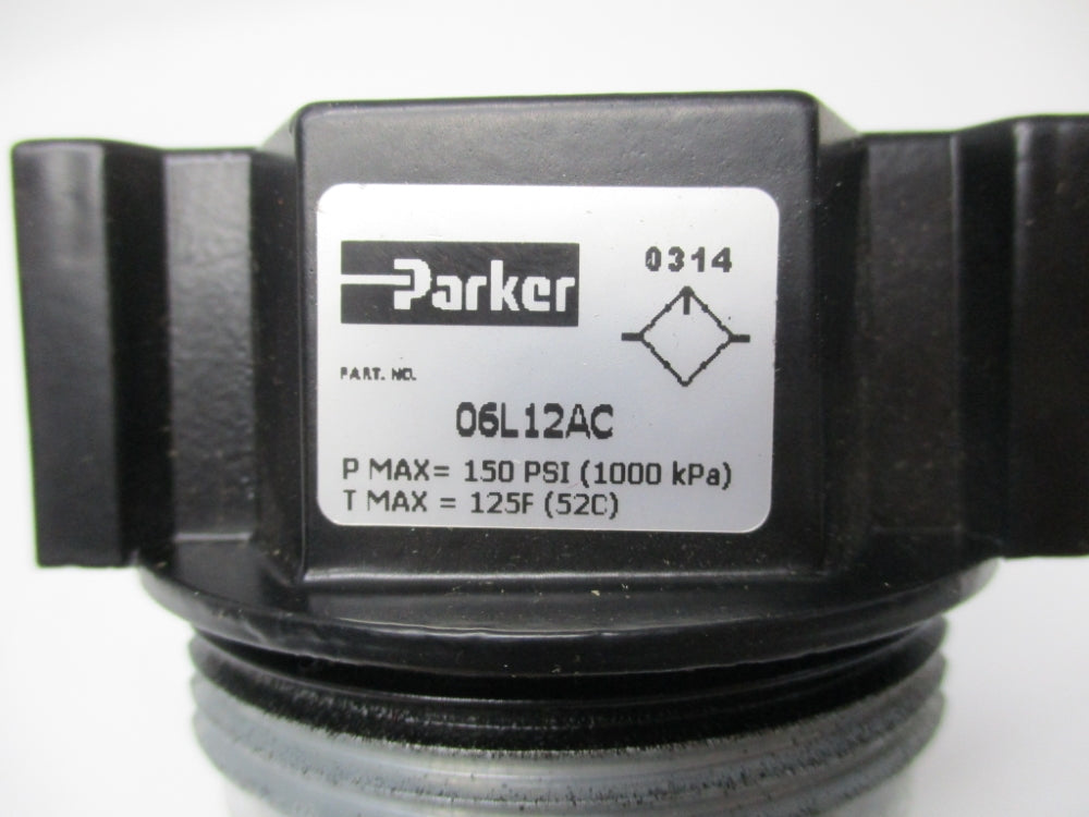 PARKER 06L12AC 150PSI UNMP