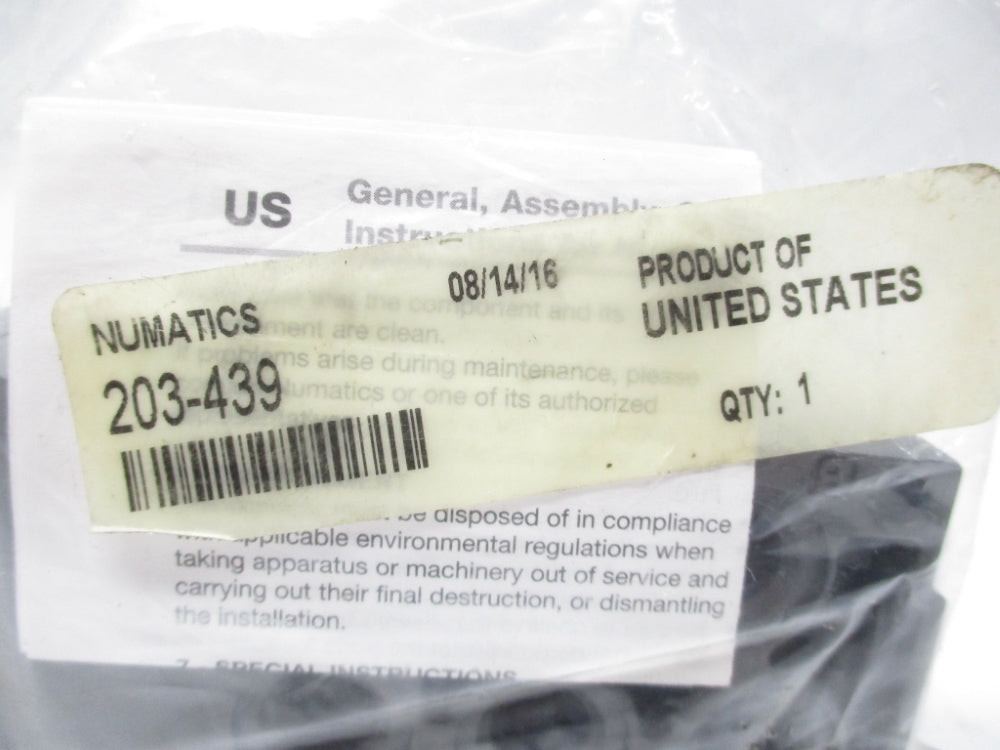 NUMATICS 203-439 NSMP
